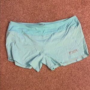 FXR Women's Aqua Athletic Shorts